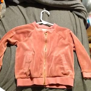 Velour Gymboree Zip Up